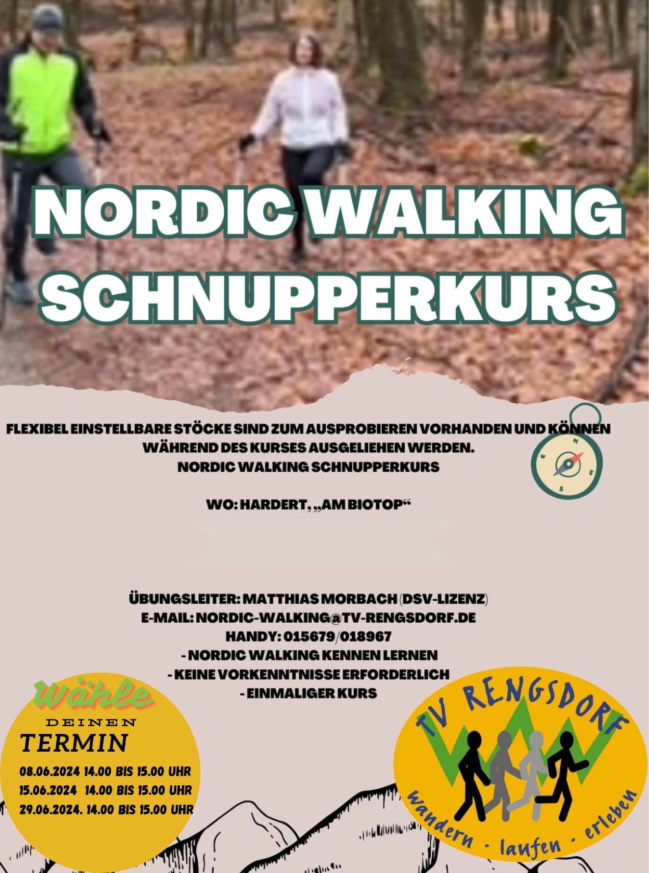 Nordic Walking Schnupperkurs